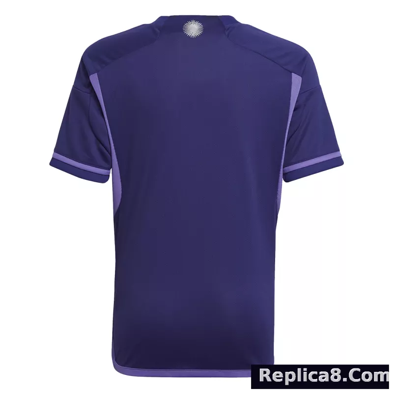 2022 Argentina World Cup Champion Edition 3 stars Away Jersey - detail
