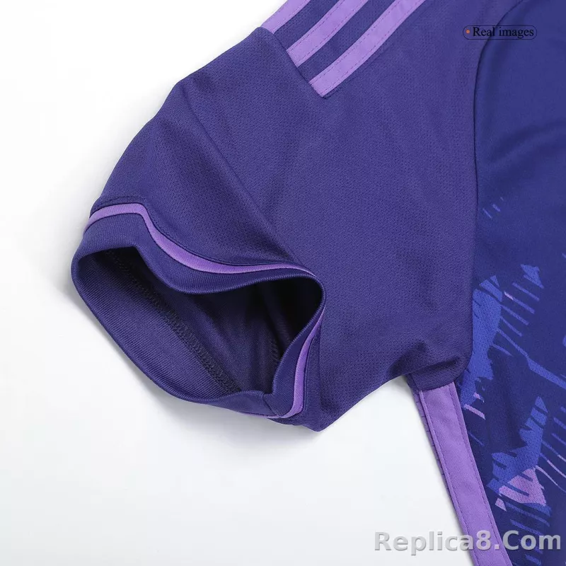 2022 Argentina World Cup Champion Edition 3 stars Away Jersey - detail