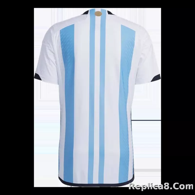 2022 Argentina World Cup Champion Edition 3 stars Home Jersey Player Version - detail