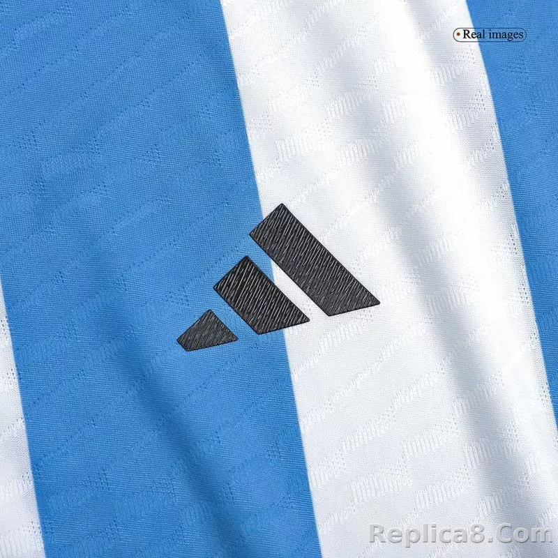 2022 Argentina World Cup Champion Edition 3 stars Home Jersey Player Version - detail