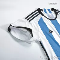 2022 Argentina World Cup Champion Edition 3 stars Home Jersey Player Version - view 6