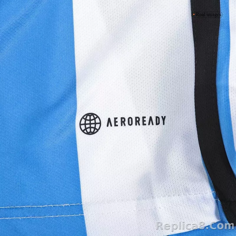 2022 Argentina World Cup Champion Edition 3 stars Home Jersey - detail