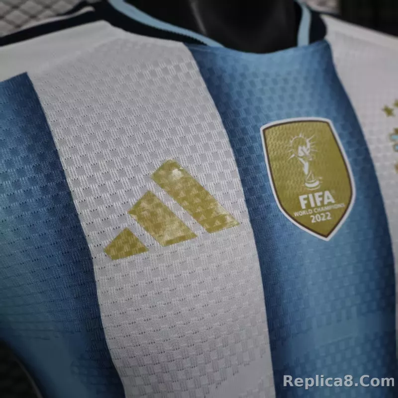 2026 Argentina Home World Cup Player Version Soccer Jersey - detail