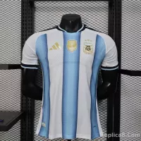 2026 Argentina Home World Cup Player Version Soccer Jersey - view 1