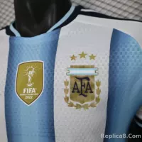 2026 Argentina Home World Cup Player Version Soccer Jersey - view 5