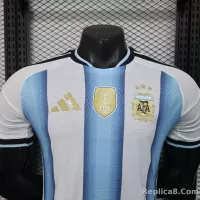 2026 Argentina Home World Cup Player Version Soccer Jersey - view 7