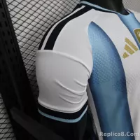 2026 Argentina Home World Cup Player Version Soccer Jersey - view 8
