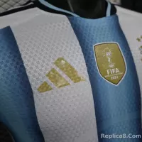 2026 Argentina Home World Cup Player Version Soccer Jersey - view 11