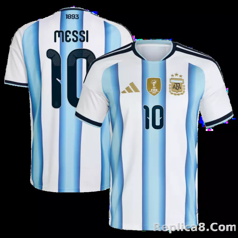 Argentina adidas Home Shirt 2026 with Messi 10 printing