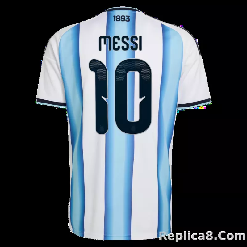 Argentina adidas Home Shirt 2026 with Messi 10 printing - detail