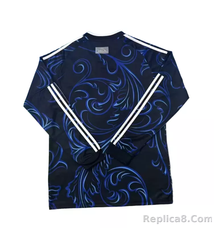 2026 Argentina Away World Cup Soccer Jersey Long Sleeve - detail