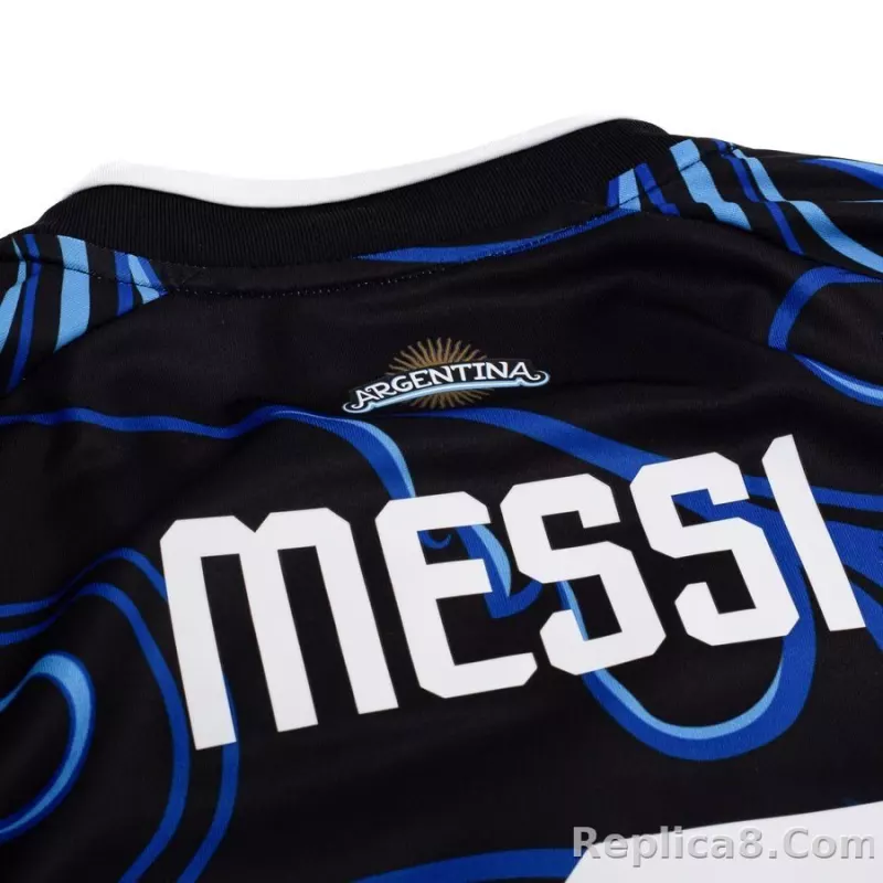 Argentina Away Shirt World Cup 2026 Messi 10 - detail