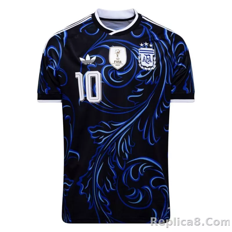 Argentina Away Shirt World Cup 2026 Messi 10 - detail