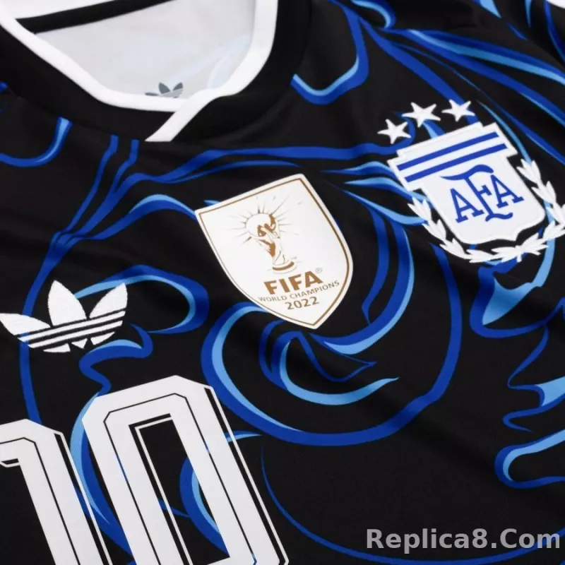 Argentina Away Shirt World Cup 2026 Messi 10 - detail