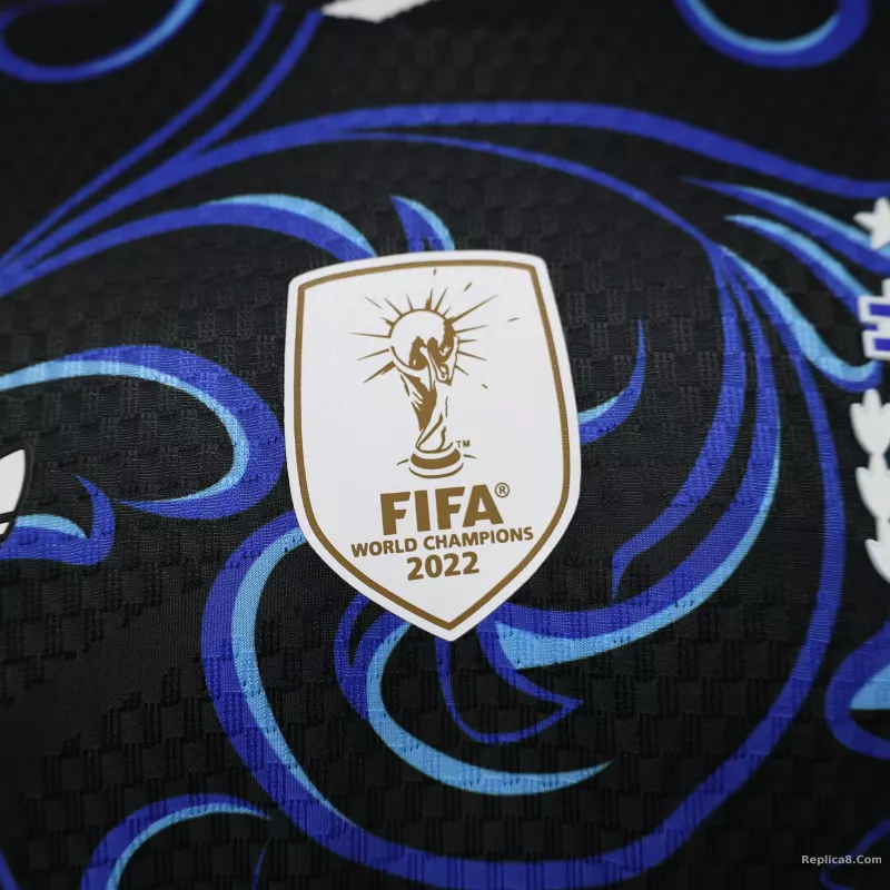 2026 Argentina Away World Cup Player Version Soccer Jersey Long Sleeve - detail