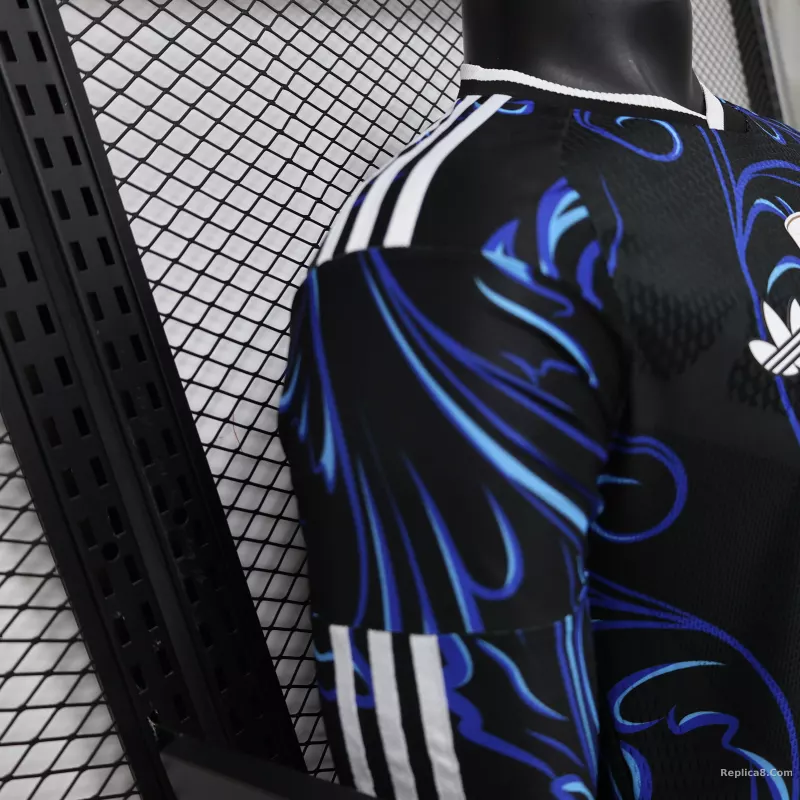 2026 Argentina Away World Cup Player Version Soccer Jersey Long Sleeve - detail