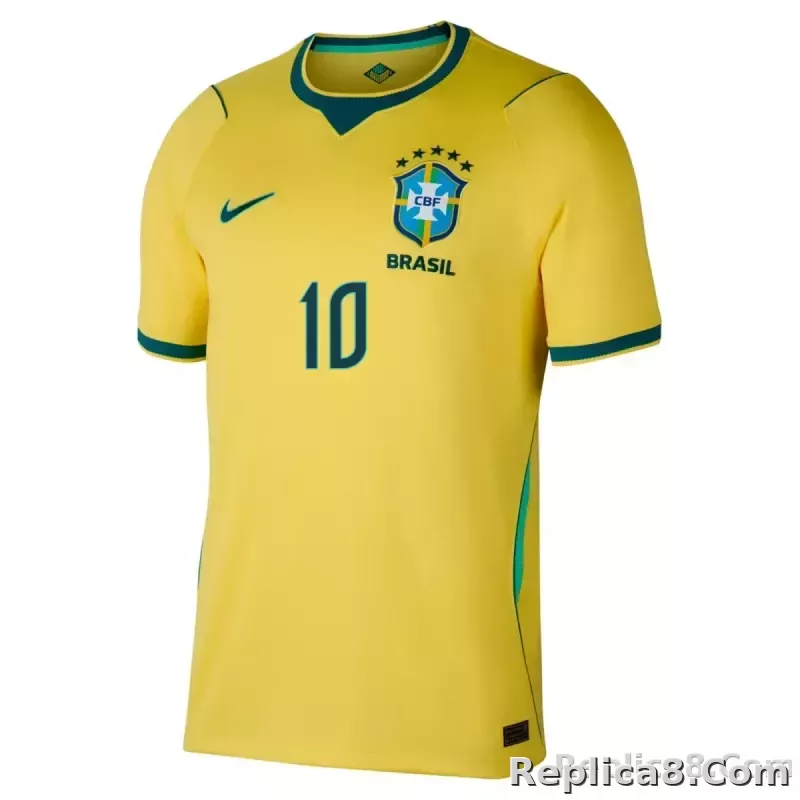 Neymar Jr Brazil 26/27 Home Jersey by Nike - detail