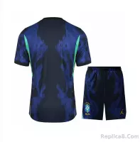 2026 Brazil Away World Cup Football Kit Jersey+Shorts - view 3