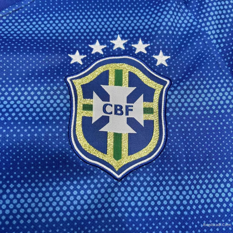 2014 Brazil World Cup Away Retro Soccer Jersey - detail