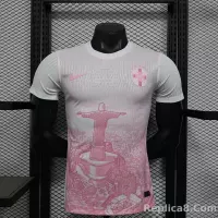 2025 Brazil Pink Special Edition Kit Player Version Soccer Jersey - view 1