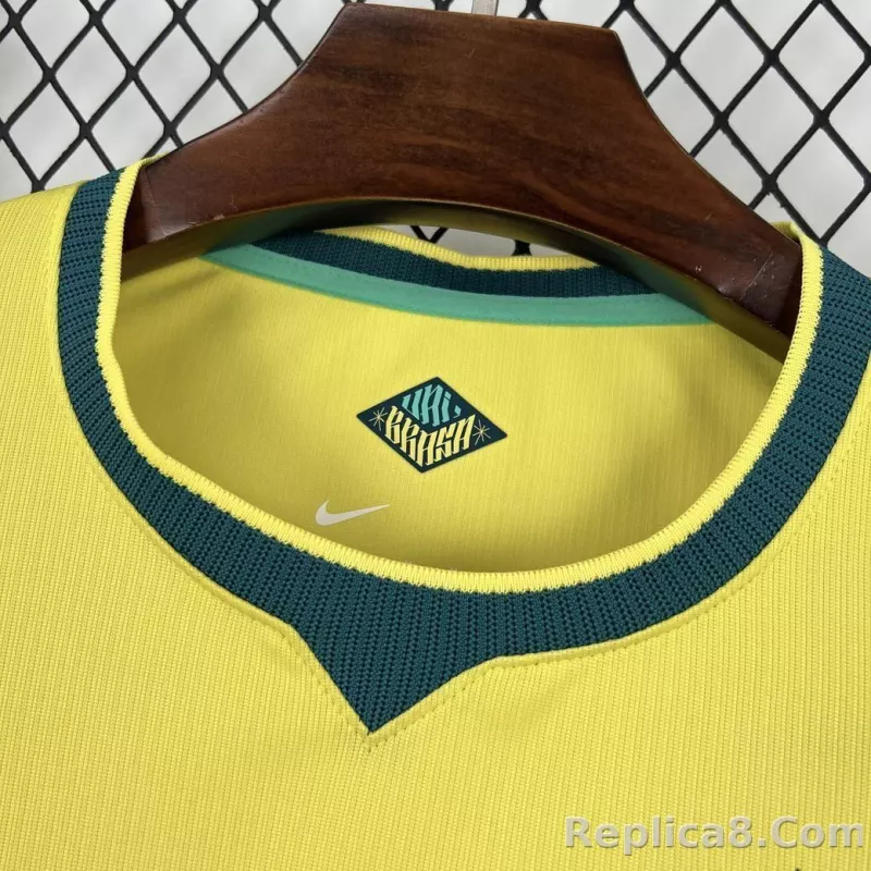 2026 Brazil Home World Cup Football Jersey - detail