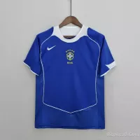 2004 Brazil World Cup Away Retro Soccer Jersey - view 1