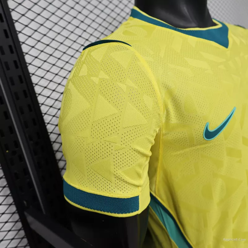 2026 Brazil Home World Cup Jersey Player Version - detail