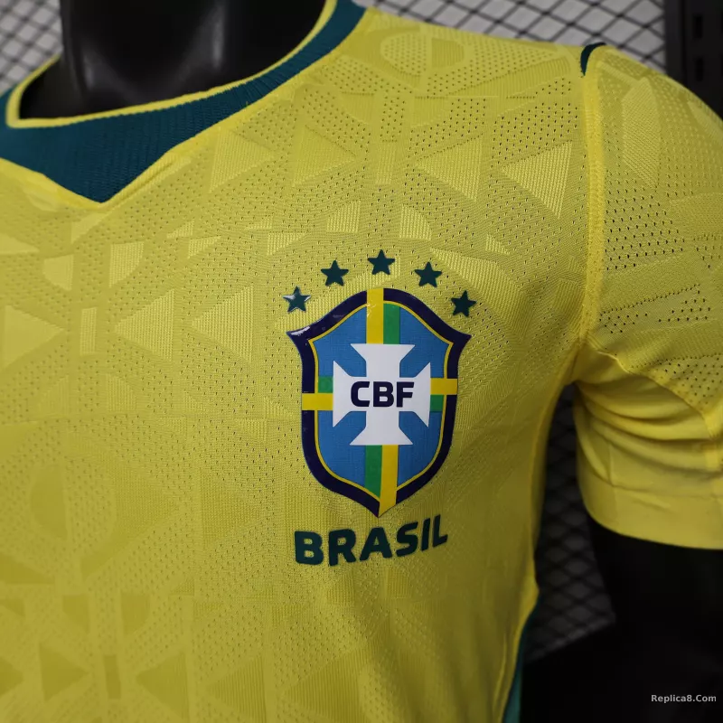 2026 Brazil Home World Cup Jersey Player Version - detail