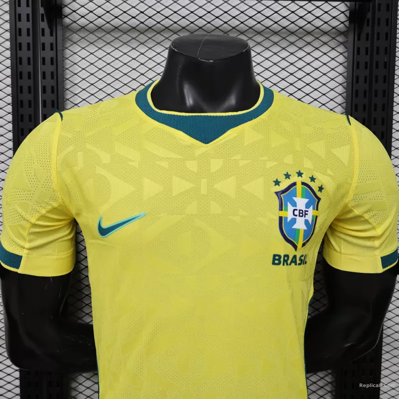 2026 Brazil Home World Cup Jersey Player Version - detail