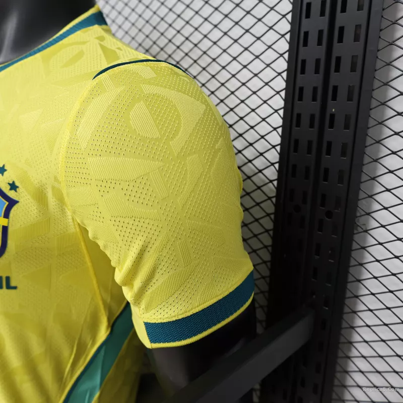 2026 Brazil Home World Cup Jersey Player Version - detail