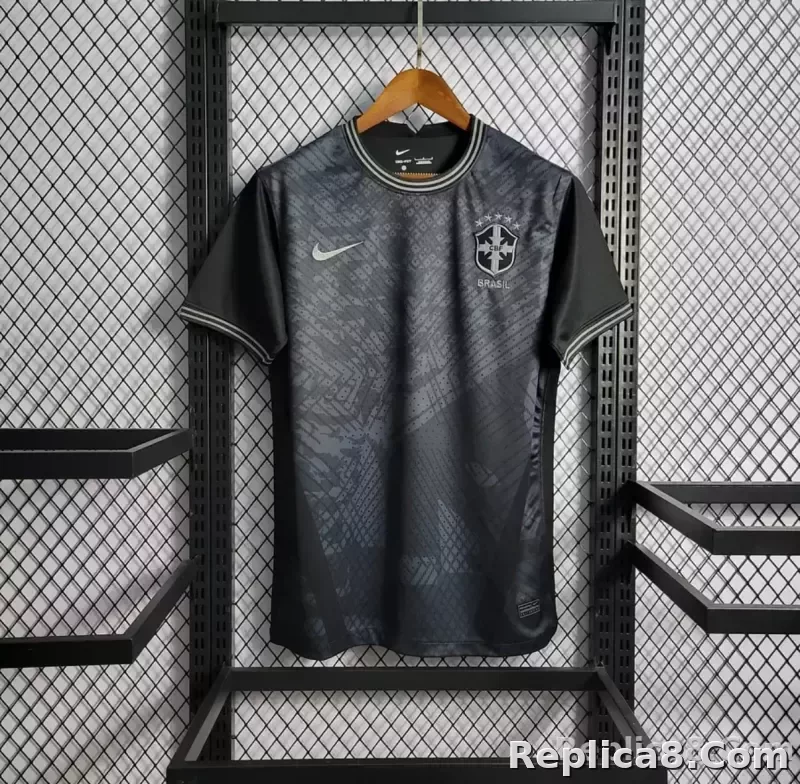 2022-23 Brazil Concept Black Jersey