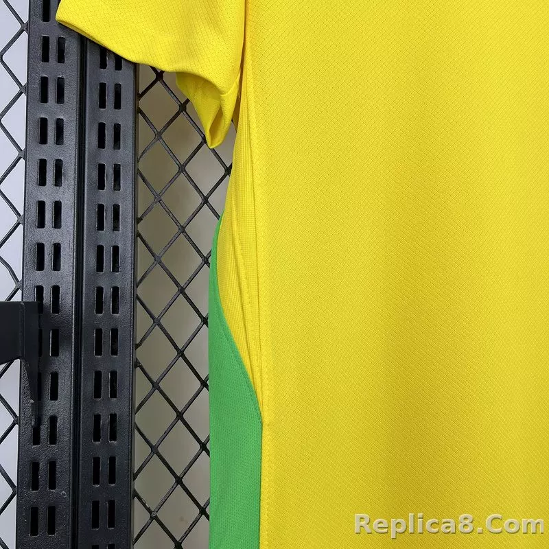 25-26 Brazil Home Football Jersey - detail