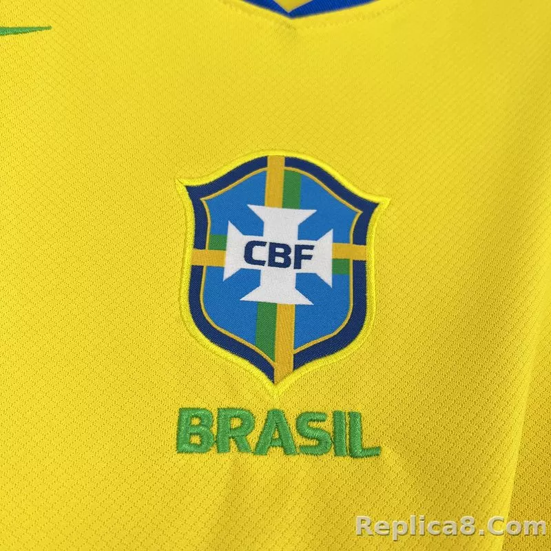 25-26 Brazil Home Football Jersey - detail