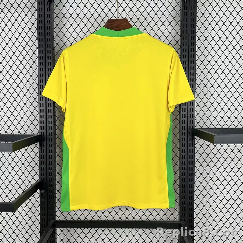 25-26 Brazil Home Football Jersey - detail