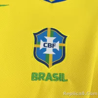 25-26 Brazil Home Football Jersey - view 6