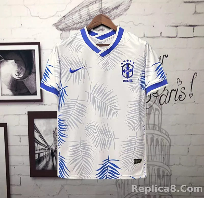 2022 Brazil Concept White Soccer Jersey