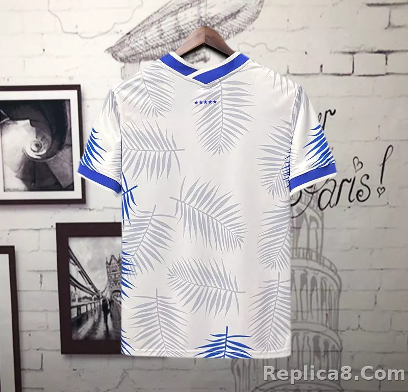 2022 Brazil Concept White Soccer Jersey - detail