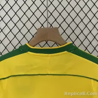 1998 Brazil World Cup Home Retro Jersey Kids Kit +Shorts - view 9