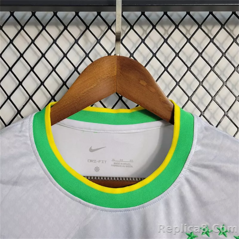 2023 Brazil White Pigeon Special Edition Kit Football - detail