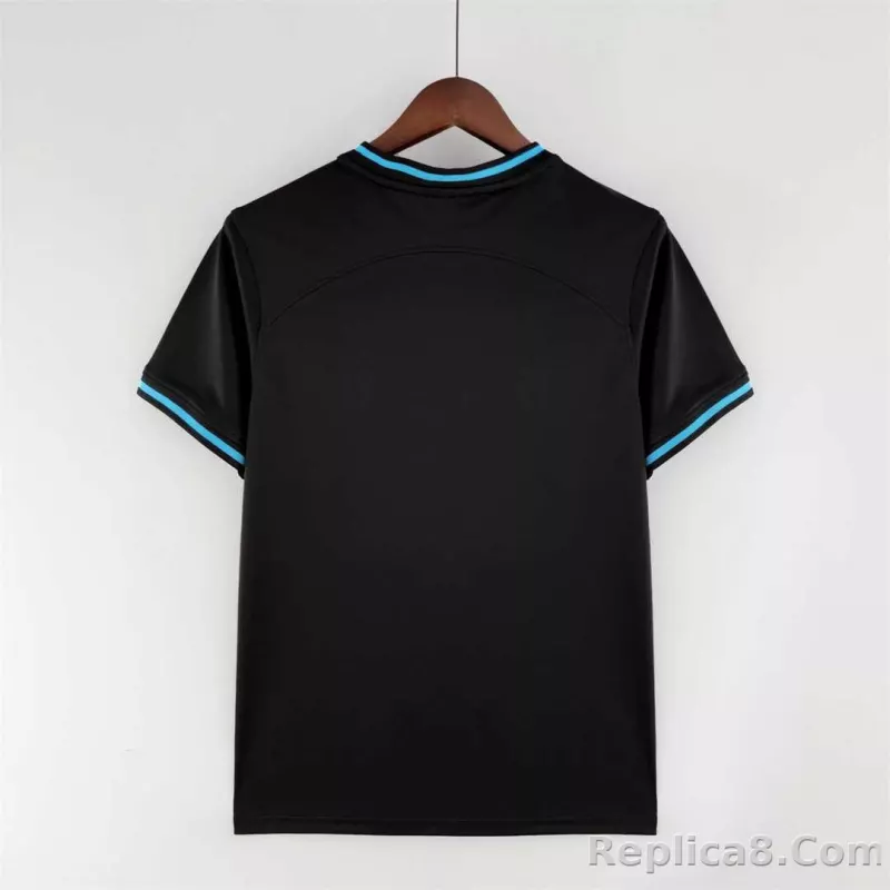 2022 Brazil Concept Black Jersey - detail