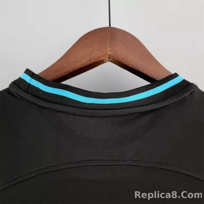 2022 Brazil Concept Black Jersey - detail