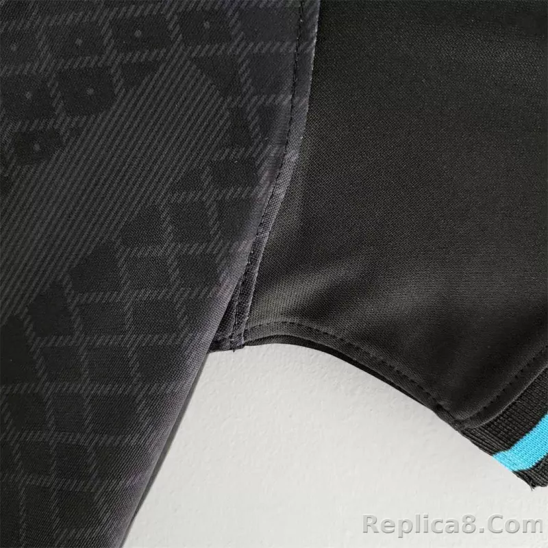 2022 Brazil Concept Black Jersey - detail