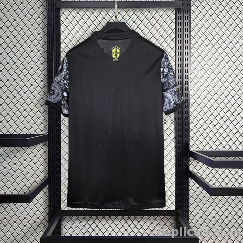 2024 Brazil Christ the Redeemer Special Kit Shirt Football - detail