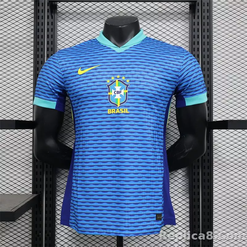 2024 Brazil Copa America Away Football Jersey Player Version