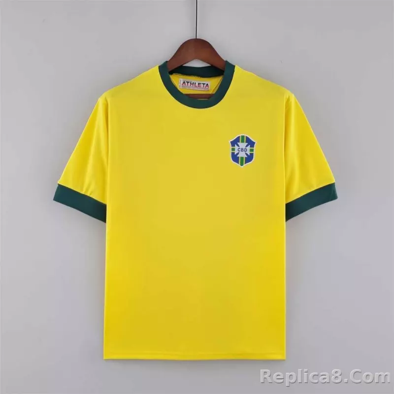 1970 Brazil World Cup Home Retro Jersey