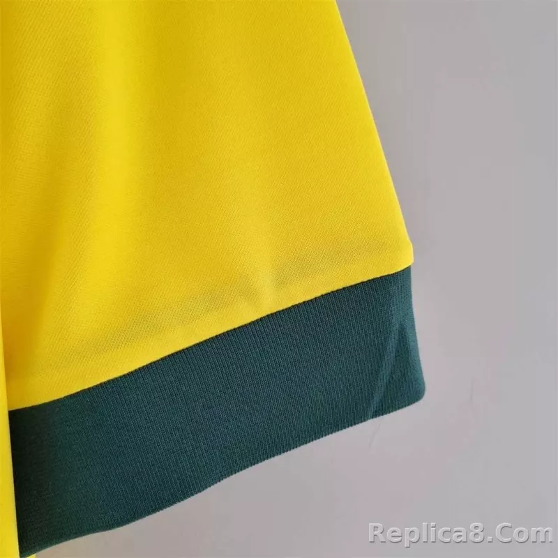 1970 Brazil World Cup Home Retro Jersey - detail