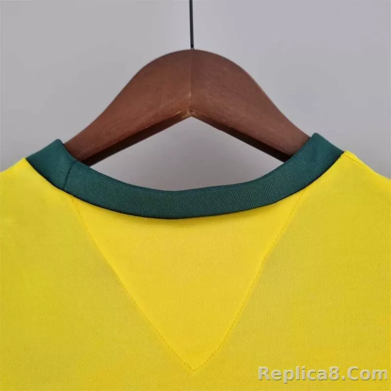 1970 Brazil World Cup Home Retro Jersey - detail