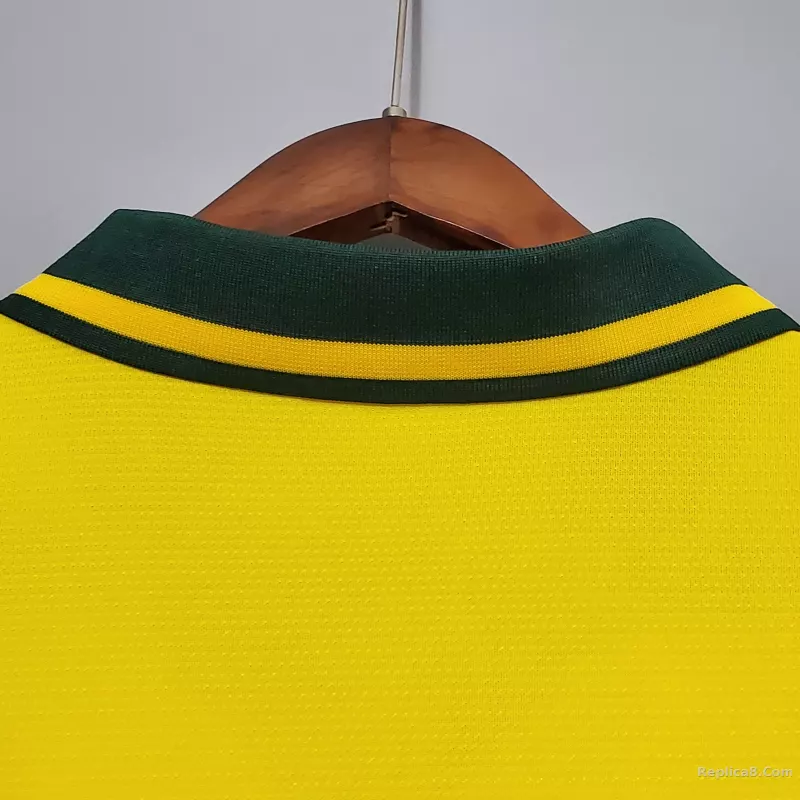 1994 Brazil World Cup Home Retro Jersey - detail