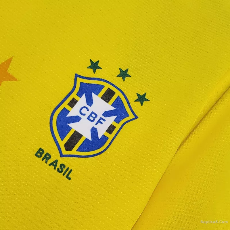 1994 Brazil World Cup Home Retro Jersey - detail