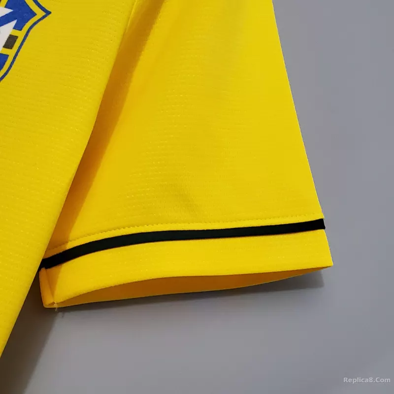 1994 Brazil World Cup Home Retro Jersey - detail